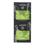 Masca de fata pentru hidratare profunda Express, 2*8 ml, Apivita