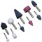 Set pietre de slefuit, 10 piese