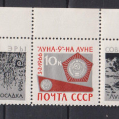 RUSIA ( U.R.S.S.) 1966 COSMOS MI. 3296-3298 MNH