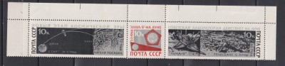 RUSIA ( U.R.S.S.) 1966 COSMOS MI. 3296-3298 MNH foto