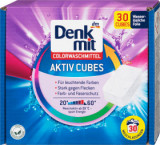 Denkmit Detergent pentru rufe color cuburi solide din pudra active 30 de spălări, 30 buc