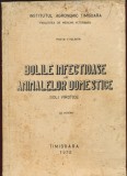 &quot;Bolile infectioase ale animalelor domestice&quot; UZ INTERN - Timisoara 1970