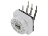 &Icirc;ntrerupător codificare HEX/BCD 16 poziții THT 80m&Omega;