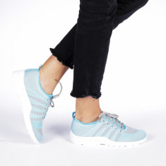 Pantofi sport dama Agatha albastri foto