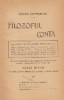 Filozoful Conta - Octav Minar, C. Sfetea Libraria Scoalelor - Carte de Filosofie