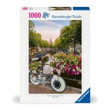 Cumpara ieftin Ravensburger - Puzzle bicicleta in Amsterdam 1000 piese
