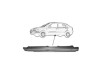 Prag FIAT BRAVA (182), 06.1995-10.2001; MAREA (185), 01.1996-06.2002, partea stanga, metal galvanizat,
