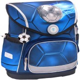 Ghiozdan neechipat Compact, dimensiune 37 x 30,5 x 19 cm, motiv Football 4, Belmil