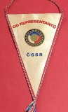 Fanion (model vechi) fotbal - Federatia de Fotbal din CEHOSLOVACIA