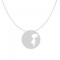 Lantisor 50 Cm Model Charm Banut Fetita - Argint 925