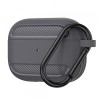 Husa Techsuit Carbon pentru Apple AirPods 3, Gri