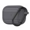 Husa Techsuit Carbon pentru Apple AirPods 3, Gri