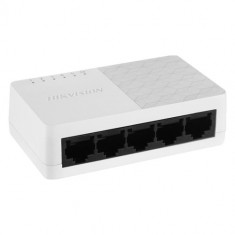 Switch 5 porturi HIKVISION DS-3E0505D-O, 10/100/1000 Mbps RJ45