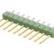 Conector pini tată 10 pini 2,54mm drept AMPMODU MOD II