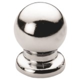 Cumpara ieftin Buton pentru mobila din metal, rotund, OZS-2050, 19 mm, crom