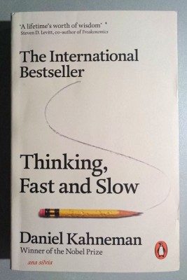 Thinking, Fast and Slow - Daniel Kahneman, winner of the Nobel Prize foto