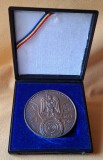 PROTECTIA CIVILA - CU VIATA MEA APAR VIATA medalie deosebita, medalia se afla in cutia originala