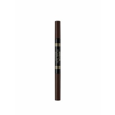 Creion sprancene Max Factor Real Brow Fill &amp; Shape, 04 Deep Brown