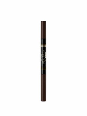 Creion sprancene Max Factor Real Brow Fill &amp;amp; Shape, 04 Deep Brown foto