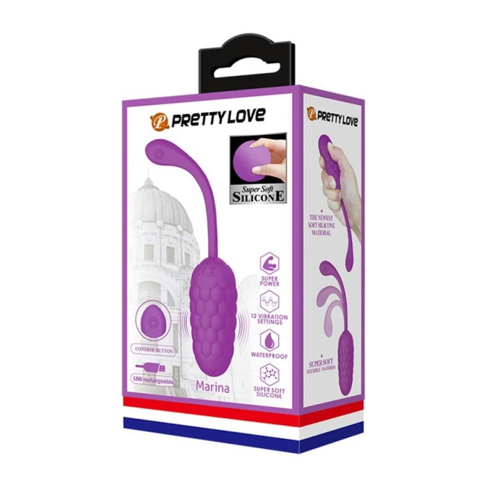 Pretty Love Marina - Ou Vibrator cu 12 Setări de Vibrație, 19,7 cm