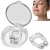 Clip Magnetic Nazal Anti-Sforait Dactylion, Reutilizabil, Usor de Folosit, 2cm x 1.5cm, Cutie Inclusa