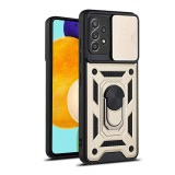 Husa Samsung Galaxy A52 4G protectie camera Asteroid GSM CamShield Series, auriu