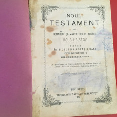 NOUL TESTAMENT EDITIA 1922- CU APROBAREA SF SINOD AL BOR