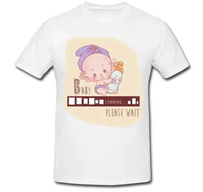 Tricou &amp;quot; Please wait &amp;quot; foto