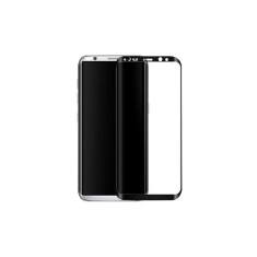 Folie Sticla Protectie Display Samsung Galaxy S8 Neagra Acoperire Completa 6D