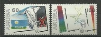 Aruba 1986 - Anul Pacii 2v,neuzat,perfecta stare (s3)