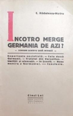 INCOTRO MERGE GERMANIA DE AZI ?
