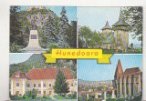 Bnk cp Hunedoara - Monumente istorice - circulata - marca fixa, Printata
