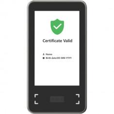 Scaner automat EU Green Pass QR 2D CHECK DCC pentru verificarea certificatelor digitale ale UE privind COVID-19 foto