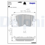 Set placute frana disc Chrysler 300C; Dodge Challenger, Charger; Lancia Thema Motor 2.7, 3.0 CRD, 3.0 D, 3.0 D, 3.0 V6 CRD, 3.5, 3.5 AWD, 3.6, 3.6,