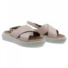 Sandale dama, Caspian, 4505, casual, piele naturala, pudra, 38, 40