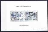 DB1 Cosmos Telecomunicatii 1991 Monaco Europa MS MNH, Nestampilat