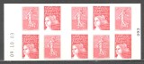 Franta.2003 Semanatoarea,Libertatea carnet autoadeziv MF.1073