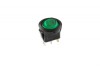 Intrerupator Basculant 1 Circuit 250V 10A Interb&auml;r 3630-850.22, Clapeta Verde, Universal