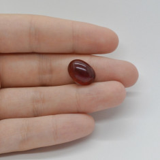 Cabochon granat hessonit 14x10x6mm c192