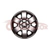 Set 4 Capace Roti Skoda Negre R14 - Plastic Flexibil, Fixare Sigura, Model 215