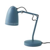 Superliving Dynamo 345 Matte Smoke Blue Desk Lamp Adjustable Articulated Joints Swivel Shade