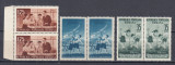 ROMANIA 1953 LP 343 PIONIERI PERECHE SERII MNH