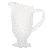Cumpara ieftin Carafa sticla transparenta 20x13x24 cm, 1100 ml