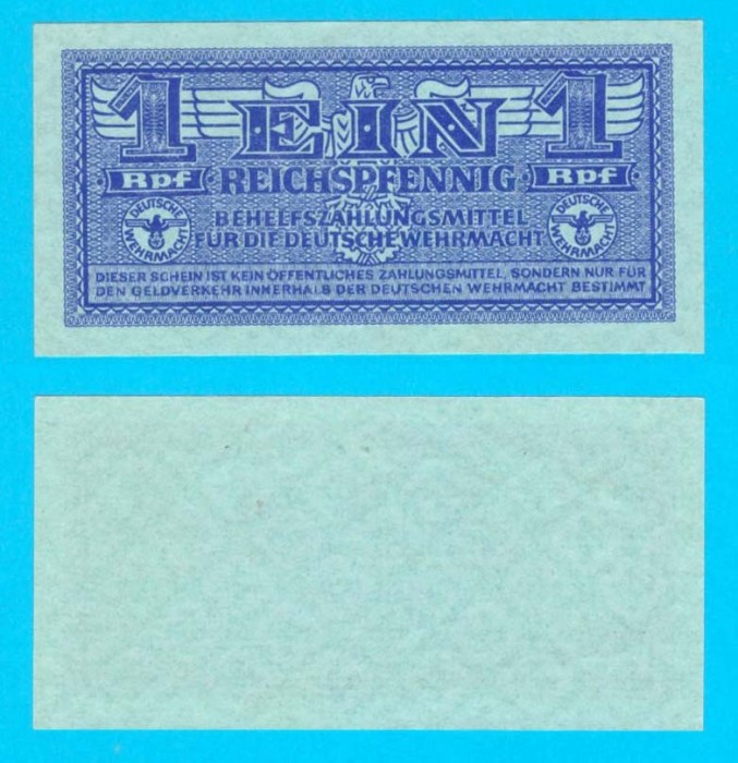 Germania (p#M32) 1 Reichspfennig 1942 UNC &#039;Deutsche Wehrmacht&#039;