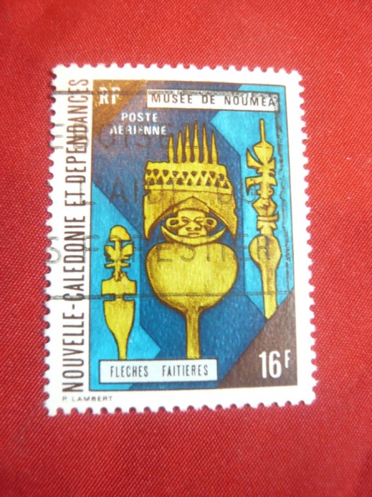 Timbru Muzeul din Noumea 1973 Noua Caledonie colonie franceza (teritoriu) ,stamp