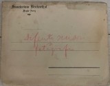 Plic Sanatorium Bruckental Freck Avrig, inceputul secolului XX, plic facut la Fabrica GRAZIOSA din Sibiu malul Cibinului devenita FLARO Transilvania