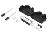 Conector D-Sub 25-Pin Mamă Drept cu Șurub pe Cablu