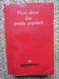 Flori alese din poezia populara