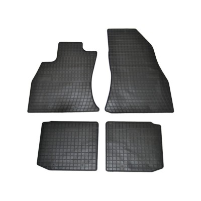 Set covorase auto din cauciuc Fiat 500L 2012- culoare Negru, presuri BestAutoVest, 4 buc. foto