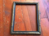 arta / design / vintage - Rama deosebita din lemn pentru fotografii sau diverse lucruri mijlocul secolului XX !